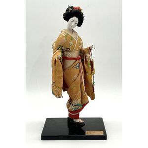 Vintage Maiko Young Japanese Dancer In Kyoto‎ 14"